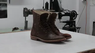 Shoe making tutorial | HANDMADE | hand-welted boots