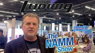 Mike Nieland of Ludwig Drums gives us a tour of the Ludwig booth and their new drums.