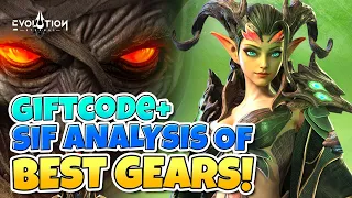 Best Equipment Test & Analysis on Sif's Gears | GiftCode | Eternal Evolution