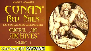 Marvel Comics Masterpiece - Conan Barry Windsor Smith Original Art Red Nails Artist's Edition