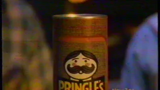 1986 Pringles Rippled Potato Chips "The Chip that's eating all the potatoes" TV Commercial