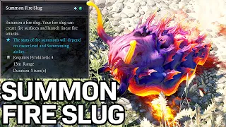 Divinity Original Sin 2 - Summon Fire Slug Skill [Pyrokinetic]