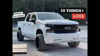 TOP 10 things I LOVE - 2021 Chevy Silverado Trail Boss 6.2!