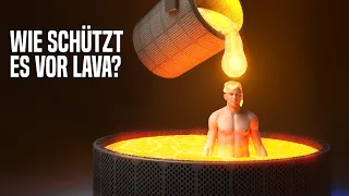 Was passiert, wenn du in geschmolzene Lava fällst? (Der Leidenfrost-Effekt)