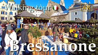 Bressanone/Brixen & Christmas market (Alto Adige Südtirol), Italy【Walking Tour】History in Subtitle
