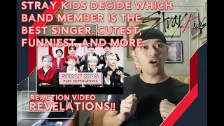 STRAY KIDS Decide Which Band Member is the Best Singer, Cutest, Funniest, and More |  Reaction video