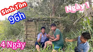 Sinh Tồn 96h 4 Ngày Ở Khu Vườn Bỏ Hoang Ở Ae Ku Đen Trúng mánh |KDD  survival #kd