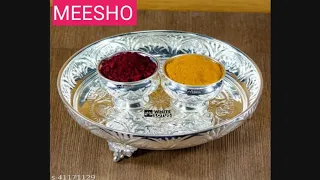 meesho silver pooja items #gramsilver#pujaitems#storess#silver#meeshoapp #codes