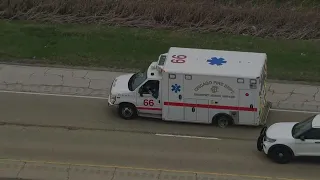 Man arrested after stolen Chicago ambulance leads police on chase