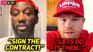 Terence Crawford RESPONDS To Canelo Alvarez FIGHT Offer..