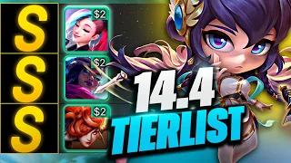 BEST TFT Comps for Patch 14.4 | Teamfight Tactics Guide | Tier List