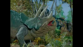 64,000,000 Years Ago [1981] - Triceratops Screen Time