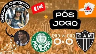 Pós jogo Palmeira 0 (6) x (5) 0 Atlético MG - Palmeiras Classificado nos pênaltis