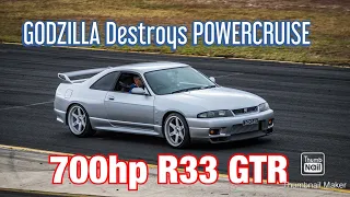 700hp RB26 R33 GTR cruise 520kW