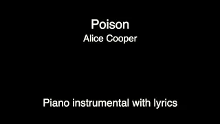 Poison - Alice Cooper (KARAOKE version)