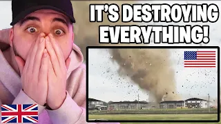 Brit Reacts to The Top 5 Scariest Tornado Videos Of All Time!