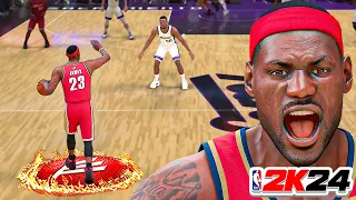 YOUNG LeBron James Is A FORCE In NBA 2k24 Play Now Online