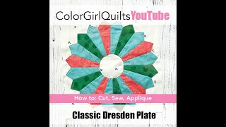 Sew a Dresden Plate Quilt Block