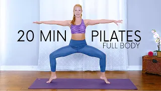 20 MIN Full Body Pilates Workout, Burn Fat & Build Muscle At Home 🔥