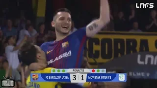 FINAL | Melhores Momentos Barcelona X Inter Movistar | 4º Jogo | Liga Espanhola de Futsal 2018