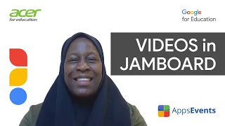 Adding videos to Jamboard  | Tips & Tricks Episode 128