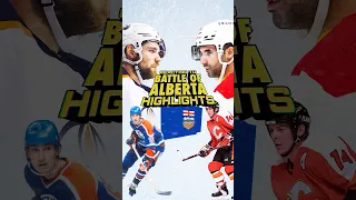 Oilers & Flames React To Battle Of Alberta Highlights 👀