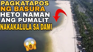 PUMALIT SA BASURA KUMPOL KUMPOL DAGSA SA DOLOMITE BEACH MANILA BAY