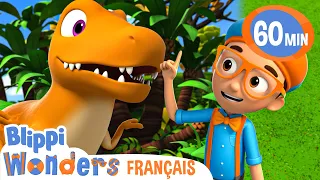 T-Rex de compagnie  | | Blippi en français | Vidéos éducatives pour enfants