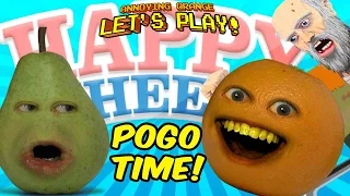 Annoying Orange - HAPPY WHEELS: POGO TIME!