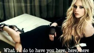 Avril Lavigne || Wish You Were Here ||Official Lyrics (Piano/Acoustic Version)