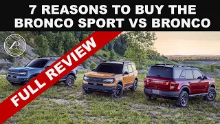 7 REASONS TO BUY FORD BRONCO SPORT OVER LARGER BRONCO - Engineer's Full Review of the Bronco Sport