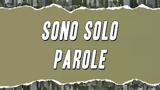 Noemi - Sono solo parole (Testo)