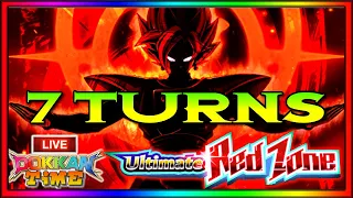 HOW TO WIN! 7 Turns Mission!! Stage 5 Dismal Future Red Zone! VS Fusion Zamasu! DBZ: Dokkan Battle