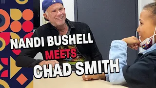 Nandi Bushell Meets Chad Smith (Red Hot Chili Peppers) For The First Time