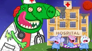 Peppa Zombie Apocalypse, Zombies Appear At Pig City🧟‍♀️ | Peppa Pig Funny Animation