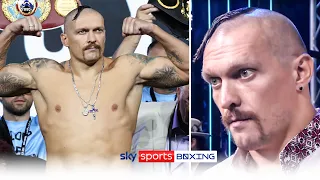 "Your expectations are not always met" 🔮 | Usyk on surprising everyone with his weight for rematch