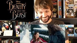 BEAUTY AND THE BEAST US OFFICIAL TRAILER REACTION