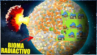 WORLDBOX - ¿SE PUEDE SOBREVIVIR EN UN MUNDO RADIACTIVO? | Gameplay Español