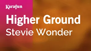 Higher Ground - Stevie Wonder | Karaoke Version | KaraFun