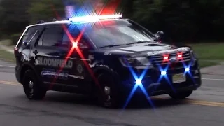 Police Cars Responding Part 3 - Bloomfield Police Department