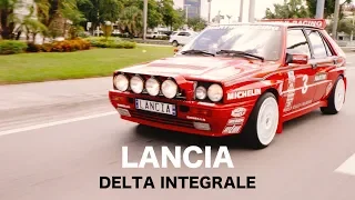 GROCERY SHOPPING IN THE 6 X WORLD RALLY CHAMPION: LANCIA DELTA INTEGRALE