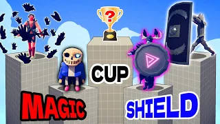 SUPER TOURNAMENT of ALL MAGIC vs ALL SHIELD UNITS | TABS - Totally Accurate Battle Simulator