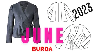 Burda 6/2023 Line Drawings FULL