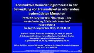 Evelin Lindner 2013 Talk in Montreux, Switzerland v.2