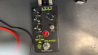 Mosky Big Fuzz Demo and PCB