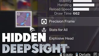 This is a deepsight weapon but without its red border