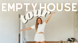 Empty House Tour! 🏡 (making a minimalist home Ep. 1)