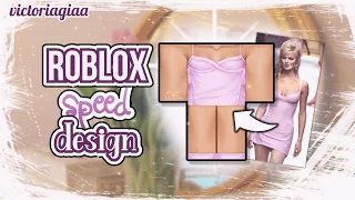 ROBLOX Speed Design✧  Pink Model Dress Herve Leger 1996 |  Paint Tool Sai |  victoriagiaa