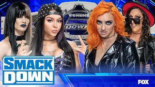 Blair Davenport & Cora Jade VS Gigi Dolin & Jacy Jane - Smack Tag (Smackdown #4 WWE 2K23 Universe)