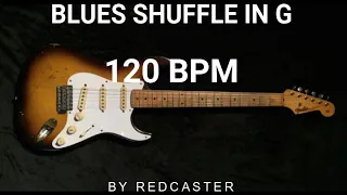 SHUFFLE BLUES IN G 120 BPM BACKING TRACK - PISTA DE BLUES EN G